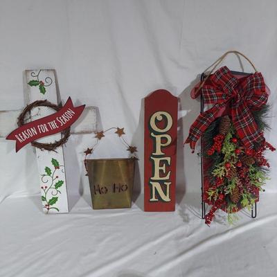 Wood Craft Christmas Decor and more (B2-BBL)