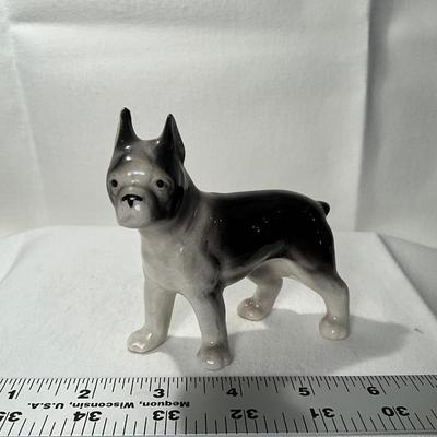 Porcelain dog stamped Japan