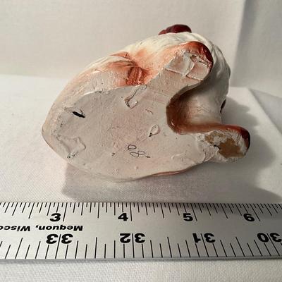 Vintage chalkware Wag dog,