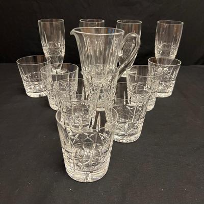 Waterford Crystal Old Fashioned Tumblers, Pitcher & Iced Tea Glasses Plus More (DR-RG)