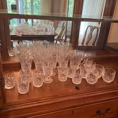 Waterford Crystal Old Fashioned Tumblers, Pitcher & Iced Tea Glasses Plus More (DR-RG)