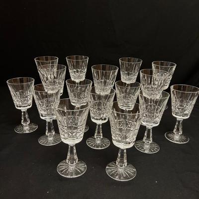 Two Sets of Waterford Crystal Wine Glasses (DR-RG)
