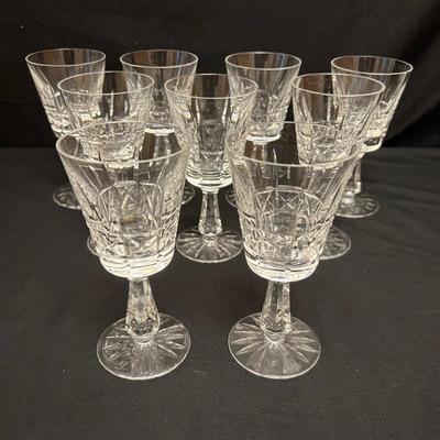 Two Sets of Waterford Crystal Wine Glasses (DR-RG)