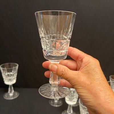 Two Sets of Waterford Crystal Wine Glasses (DR-RG)