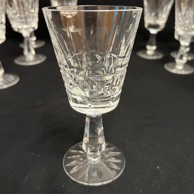 Two Sets of Waterford Crystal Wine Glasses (DR-RG)