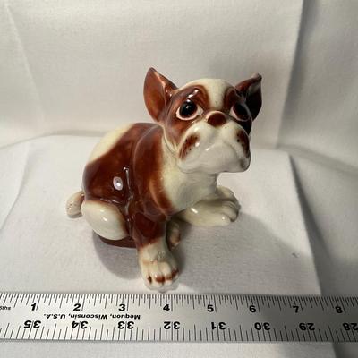 Vintage porcelain Dog souvenier