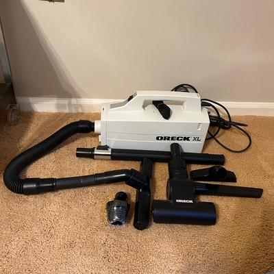 Oreck XL Canister Vacuum With Attachments (B4-MG)