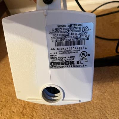 Oreck XL Canister Vacuum With Attachments (B4-MG)