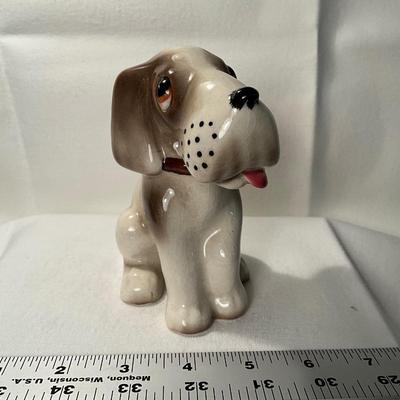 Porcelain Dog marked occupied Japan