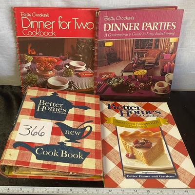 Vintage Betty Crocker Cook Books