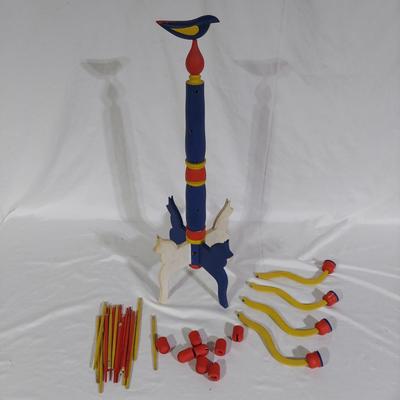 Swedish Wooden Folk Style Decor (B2-BBL)