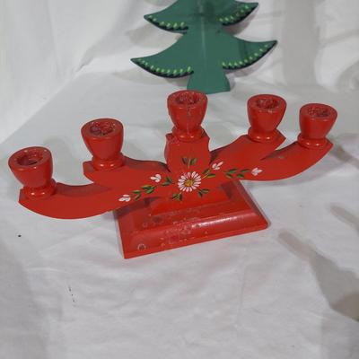 Swedish Wooden Folk Style Decor (B2-BBL)