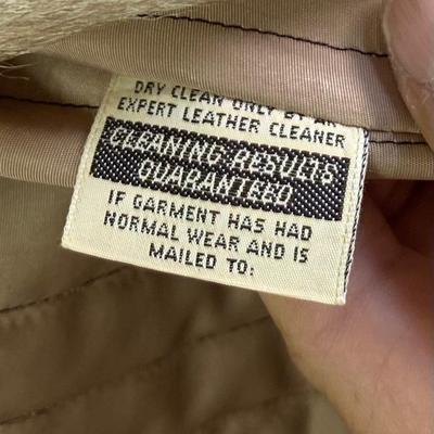 Vintage Lady’s Leather Coat