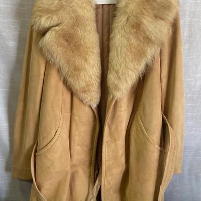 Vintage Lady’s Leather Coat