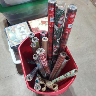 Christmas Holiday Gift Wrapping Supplies (B2-BBL)
