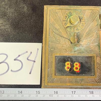 Vintage Safety Deposit Box Door