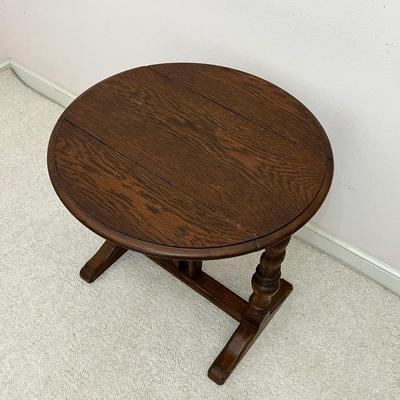 22” Solid Wood Gate Leg Drop Leaf Table