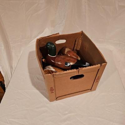 Four Wooden Decorative Duck Decoys (BDB-JS)