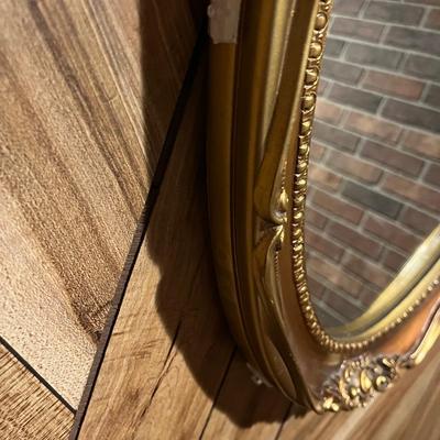 Wood Framed Oval Mirror (BB-MG)