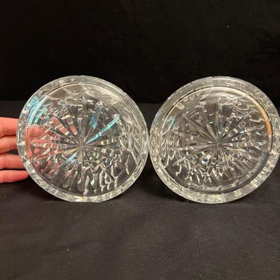 Two Large Waterford Crystal Decanters (DR-RG)