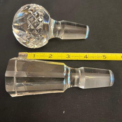 Two Large Waterford Crystal Decanters (DR-RG)