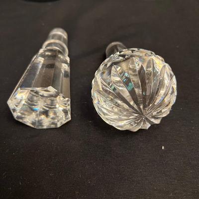 Two Large Waterford Crystal Decanters (DR-RG)