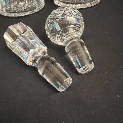 Two Large Waterford Crystal Decanters (DR-RG)