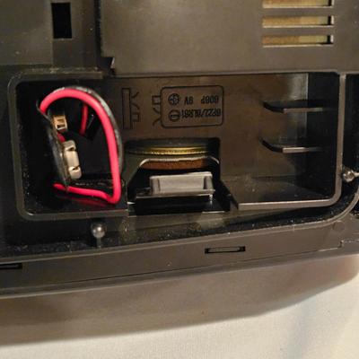 Sharp Radio/CD/Cassette Player w/Two Speakers & More. (BDF-JS)