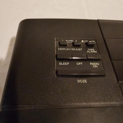 Sharp Radio/CD/Cassette Player w/Two Speakers & More. (BDF-JS)