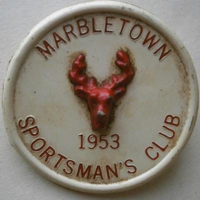 Vintage Sportsmen's pinback Buttons