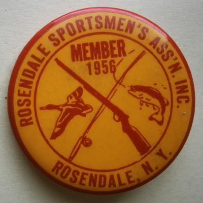 Vintage Sportsmen's pinback Buttons