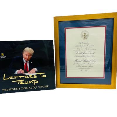 Presidential Inaugural Invitation & Letters to Trump by Trump, Donald J. Book