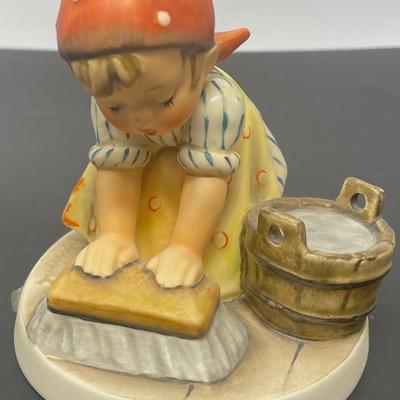 Hummel Goebel Big House Cleaning Figurine 1960