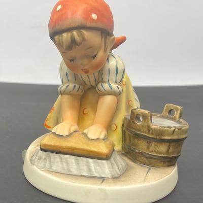 Hummel Goebel Big House Cleaning Figurine 1960