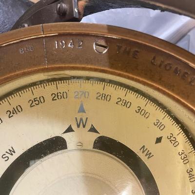 Rare Navy Lionel Corp Compass WW2 Era