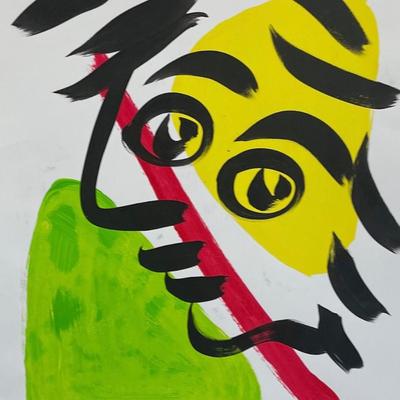 Peter Keil Oil on Acrylic Painting