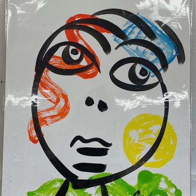 Peter Keil Oil on Acrylic Painting