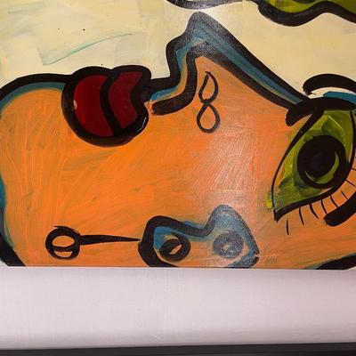 Peter Keil Oil on Acrylic Painting