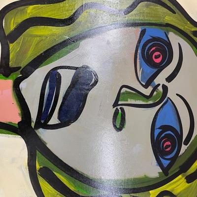Peter Keil Oil on Acrylic Painting