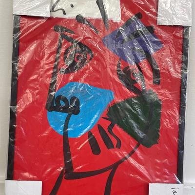 Peter Keil Oil on Acrylic Painting
