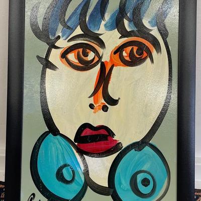 Peter Keil Oil on Acrylic Painting