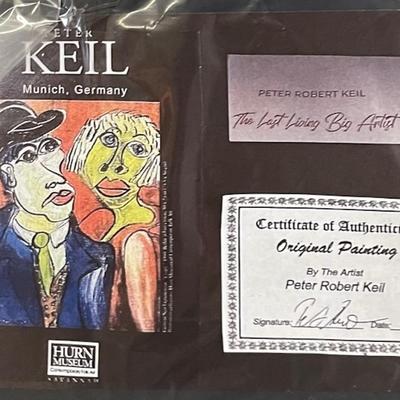 Peter Keil Oil on Acrylic Painting