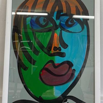 Peter Keil Oil on Acrylic Painting
