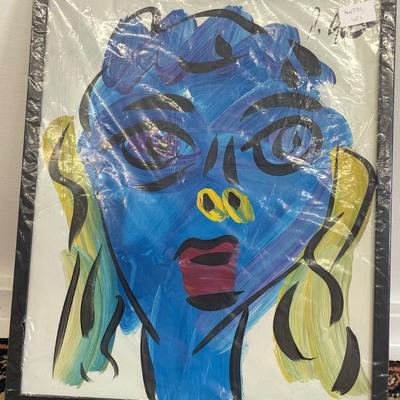 Peter Keil Oil on Acrylic Painting