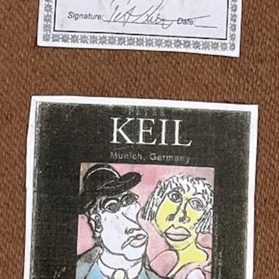 Peter Keil Oil on Acrylic Painting