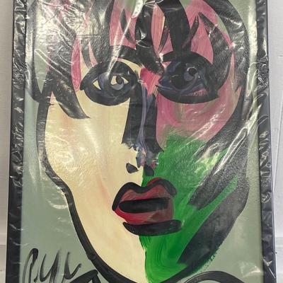 Peter Keil Oil on Acrylic Painting