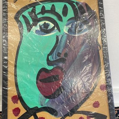 Peter Keil Oil on Acrylic Painting