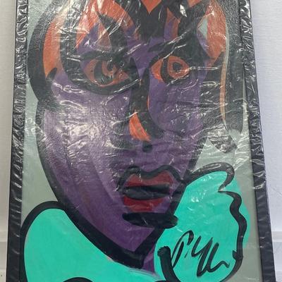 Peter Keil Oil on Acrylic Painting