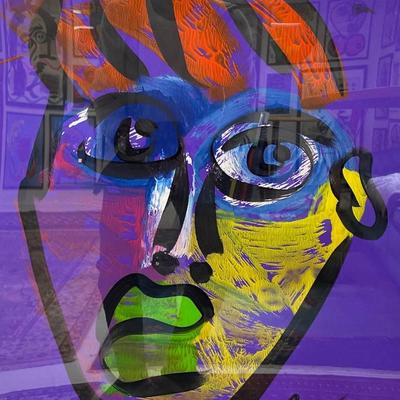 Peter Keil Oil on Acrylic Painting