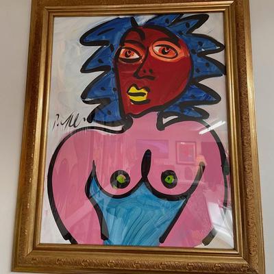 Peter Keil Oil on Acrylic Painting